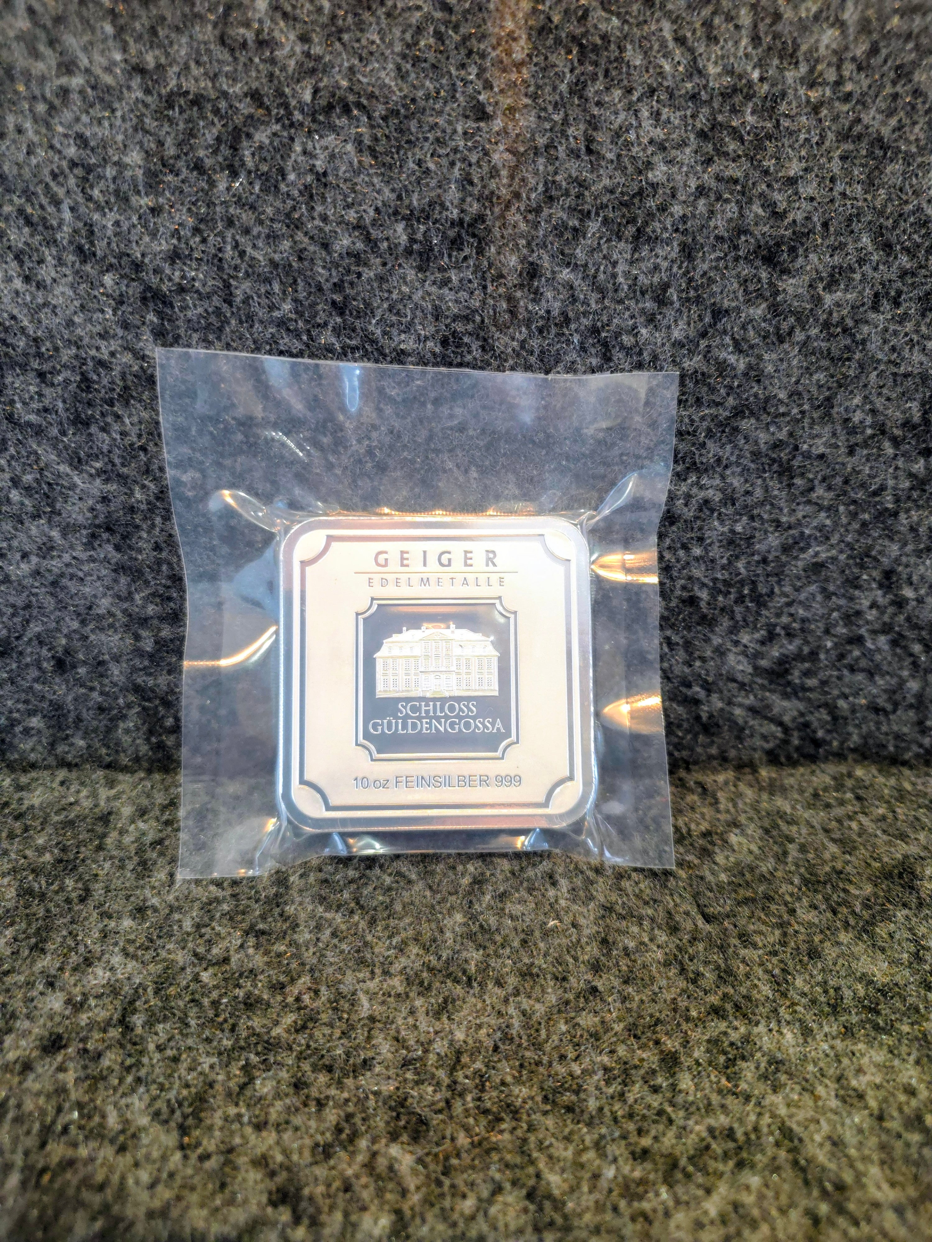 Geiger Silver Bar, 10 oz: CV065307