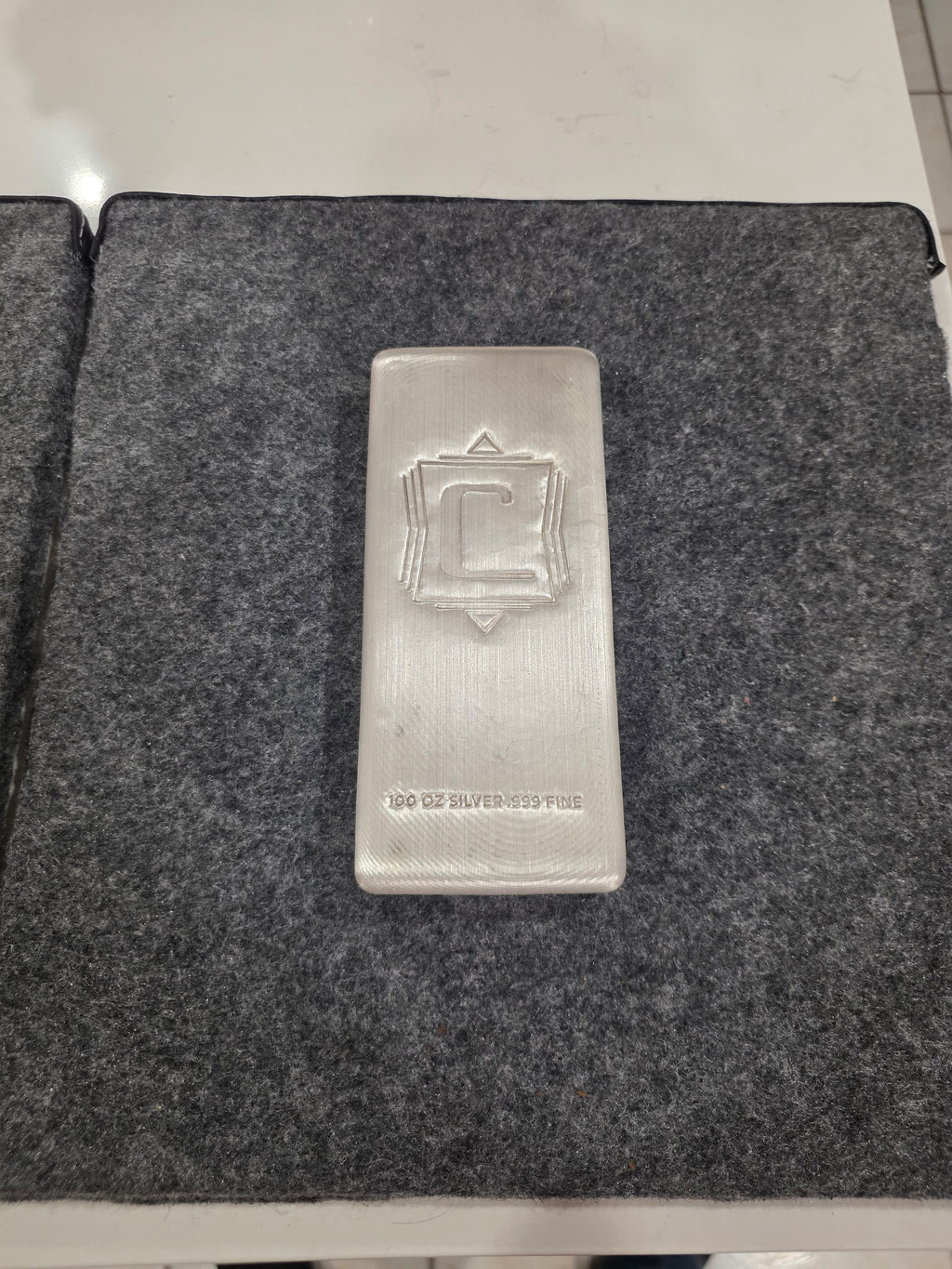 100 oz JOHN WICK Silver Bar.
